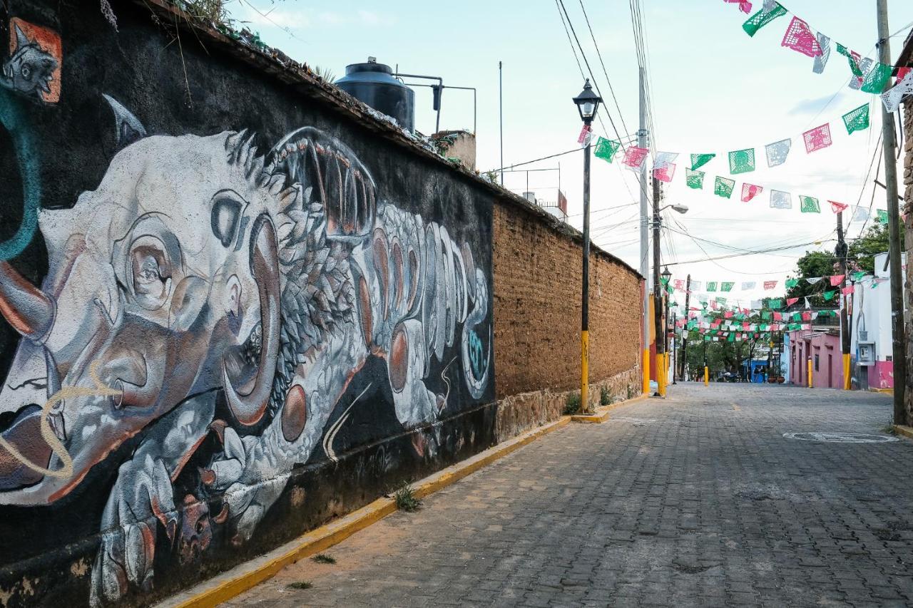 Sunshine House - Made By Artists Vila Oaxaca Exterior foto
